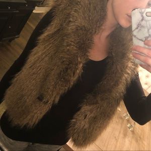 Faux Fur Vest (Medium)